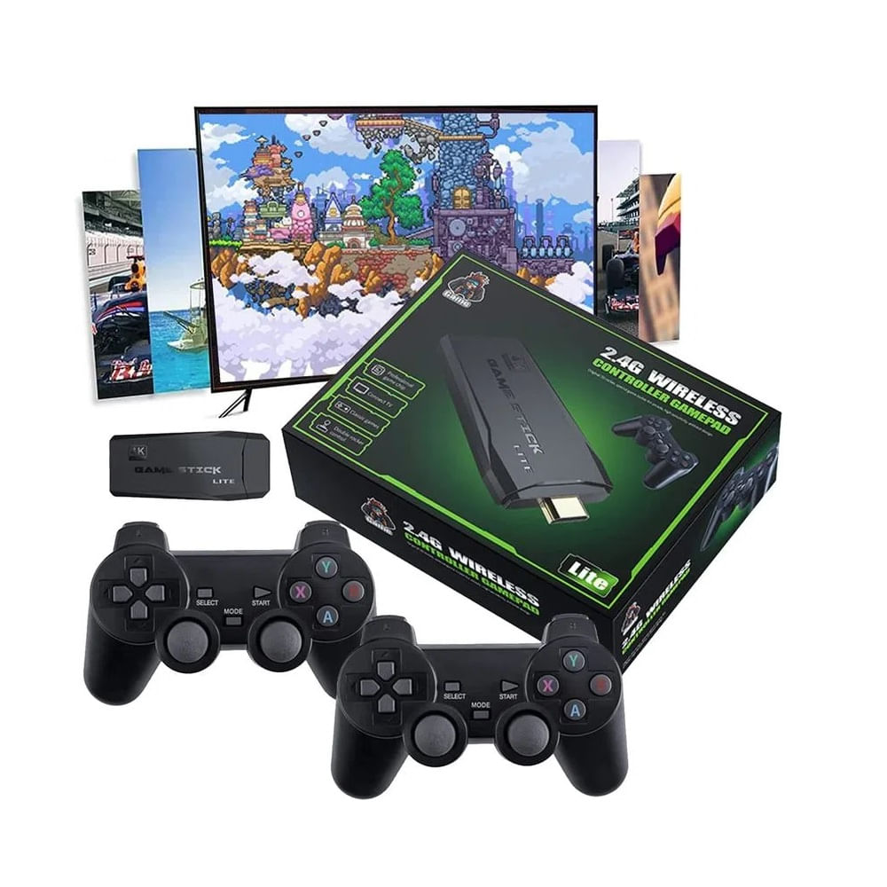 Mini Consola Gamer Retro Ps1 10000 Juegos 64 GB