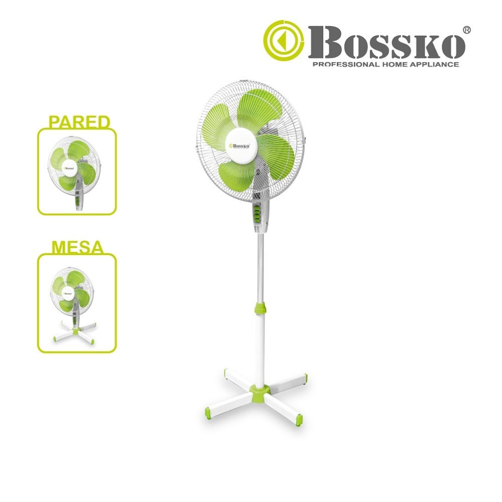 Ventilador de Pared Control Remoto BOSSKO BK-8210 - Promart