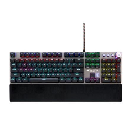 Teclado Canyon Gaming Nightfall Mecánico con Iluminación led Teclado Canyon Gaming Nightfall Mecánico con Iluminación led
