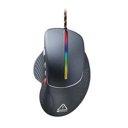 Mouse Canyon Gaming Apstar con Luz RGB 6400 Dpi