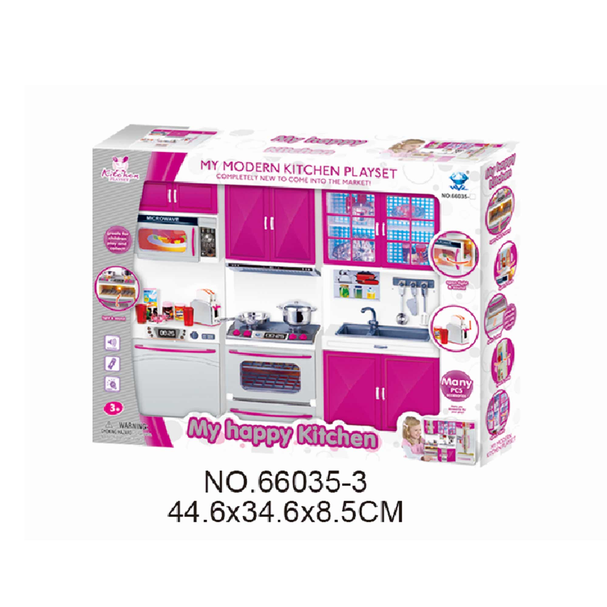 Set de Juego de Cocina BEI DI YUAN TOYS 29 Piezas