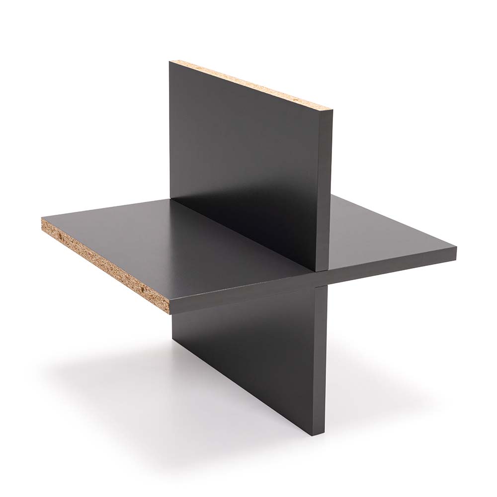 Cruceta Modular Madera/MDP Orange Gris de 37cm