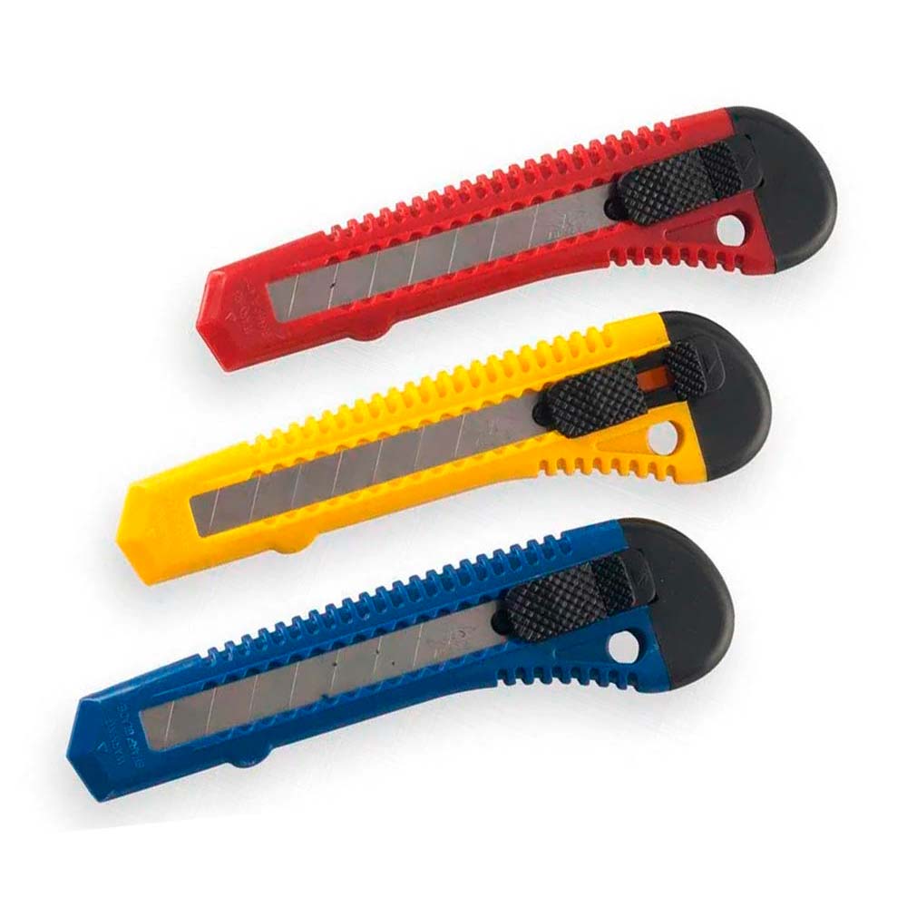 Cuchilla Retractil Plástica Home Tools