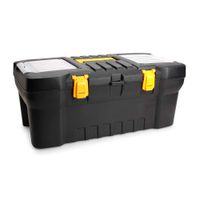 Caja de Herramientas Rimax Modelo 35574 Negro de Plástico Resistente