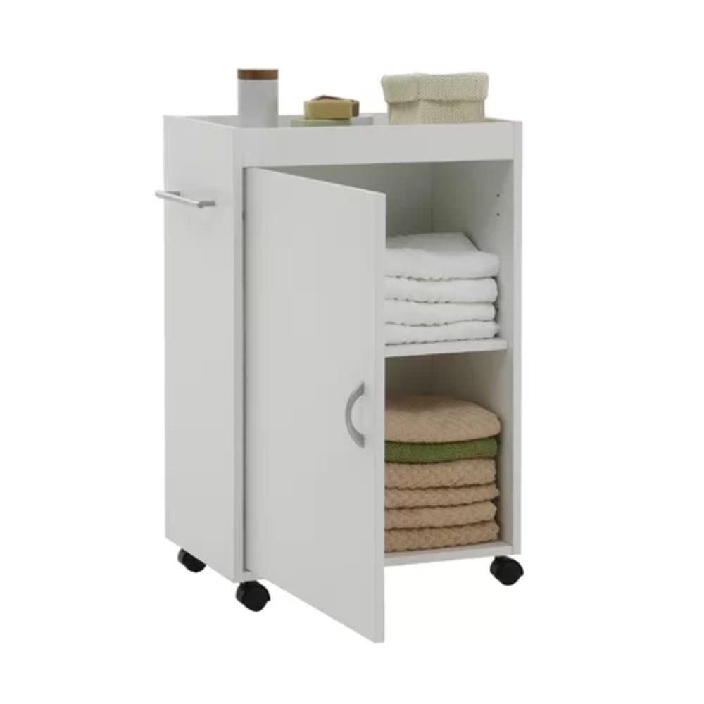 Mueble Organizador de Baño Moderno Alicia Marrón