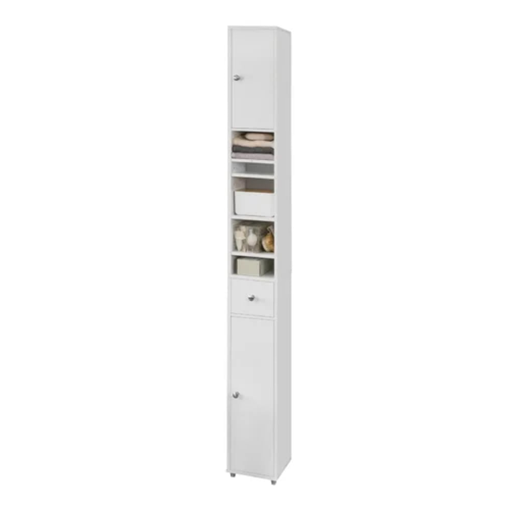 Mueble de Baño Organizador Blanco 180cm Alto