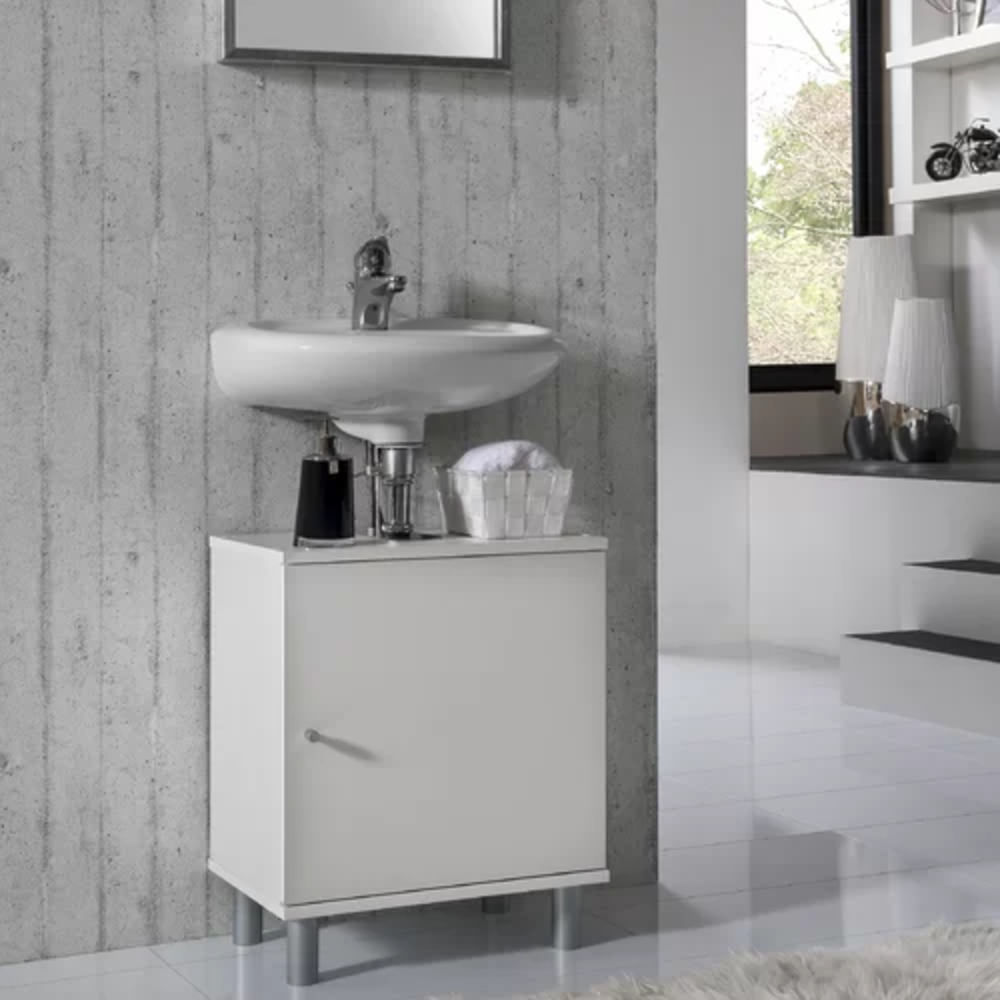 Mueble de Baño Moderno Carlos Color Blanco