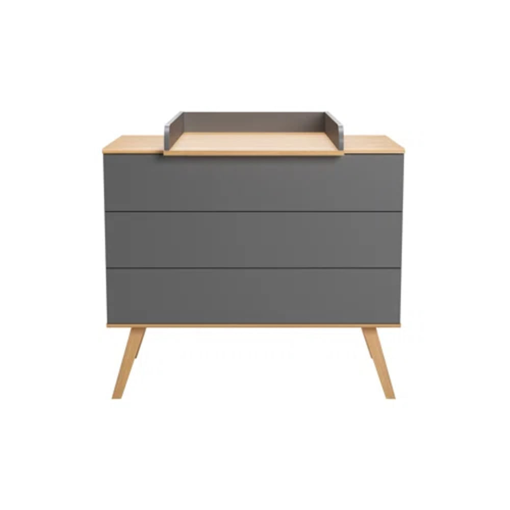 Cómoda Infantil Vintage Riley Negro Cómoda Infantil Vintage Riley Negro