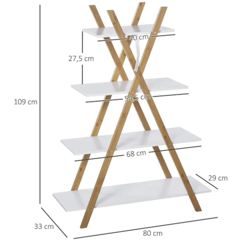 Estante Organizador de Baño Moderno Equis