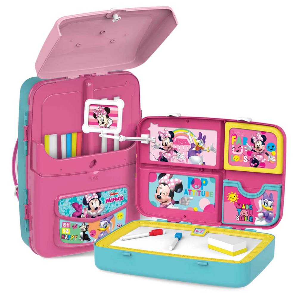 Set De Dibujo Y Mochila Disney EODS628-112-2 De Minnie Mouse Set De Dibujo Y Mochila Disney EODS628-112-2 De Minnie Mouse