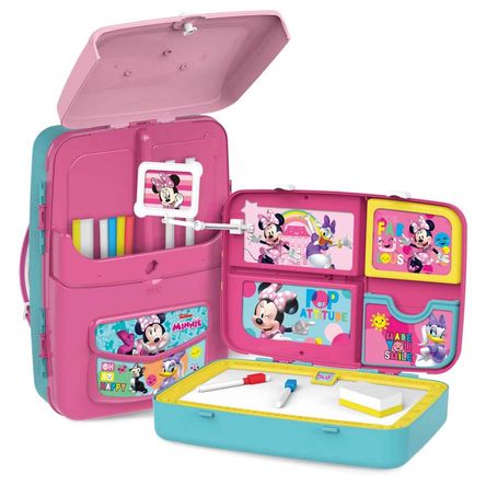 Set De Dibujo Y Mochila Disney EODS628-112-2 De Minnie Mouse Set De Dibujo Y Mochila Disney EODS628-112-2 De Minnie Mouse
