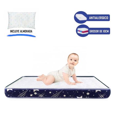 Colchón de Bebe Lifestyle para Cunas Pack and Play de 4 Colchón de Bebe Lifestyle para Cunas Pack and Play de 4