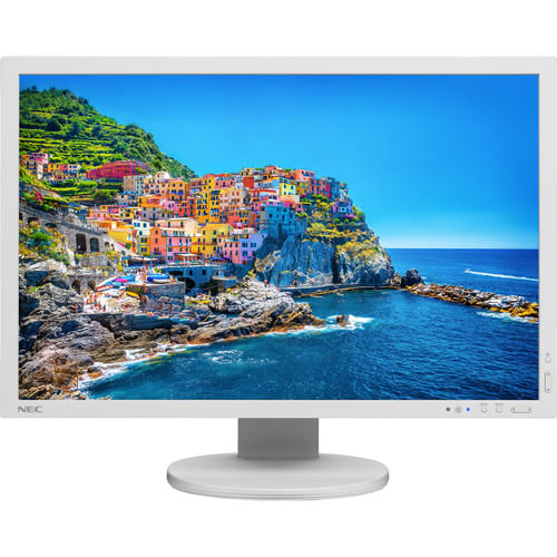 NEC PA243W 24.1 "16:10 Monitor IPS de amplitud de ancho (blanco)