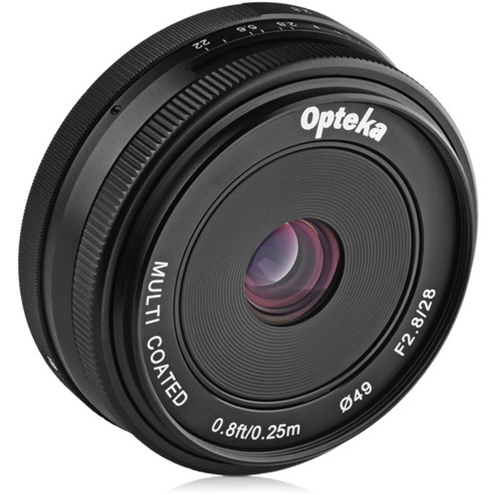 Lente opteka 28 mm f/2.8 para Sony E - Promart