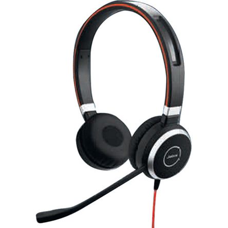 Jabra Evolucione 40 auriculares est reo Microsoft Skype para