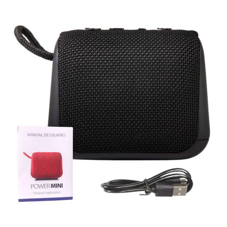 Parlante Bluetooth Acuático IPX7 Movisun Power Mini Negro Parlante Bluetooth Acuático IPX7 Movisun Power Mini Negro