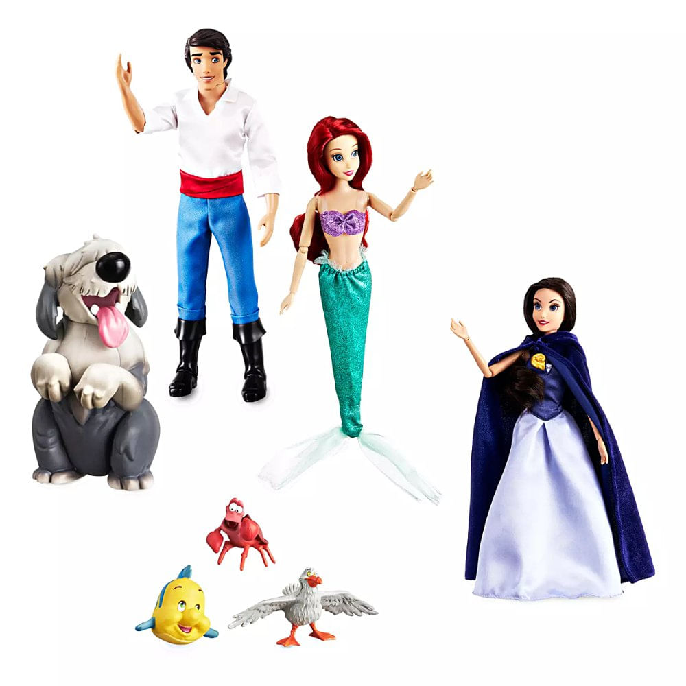 Set de figuras La Sirenita Disney