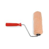 Rodillo de Pintura 9' Toro Amarillo de Poliéster con Mango de Plástico