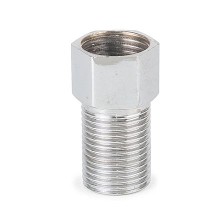 Acople largo bronce cromado 1/2 Acople largo bronce cromado 1/2