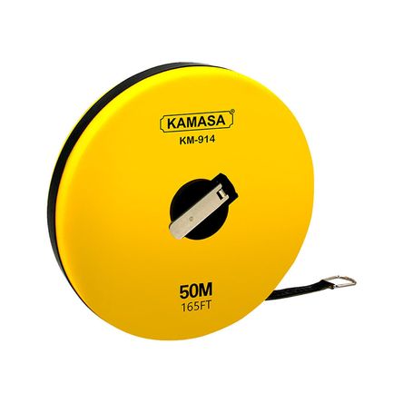 Cinta para medir plástico Lona 50mt Kamasa Cinta para medir plástico Lona 50mt Kamasa