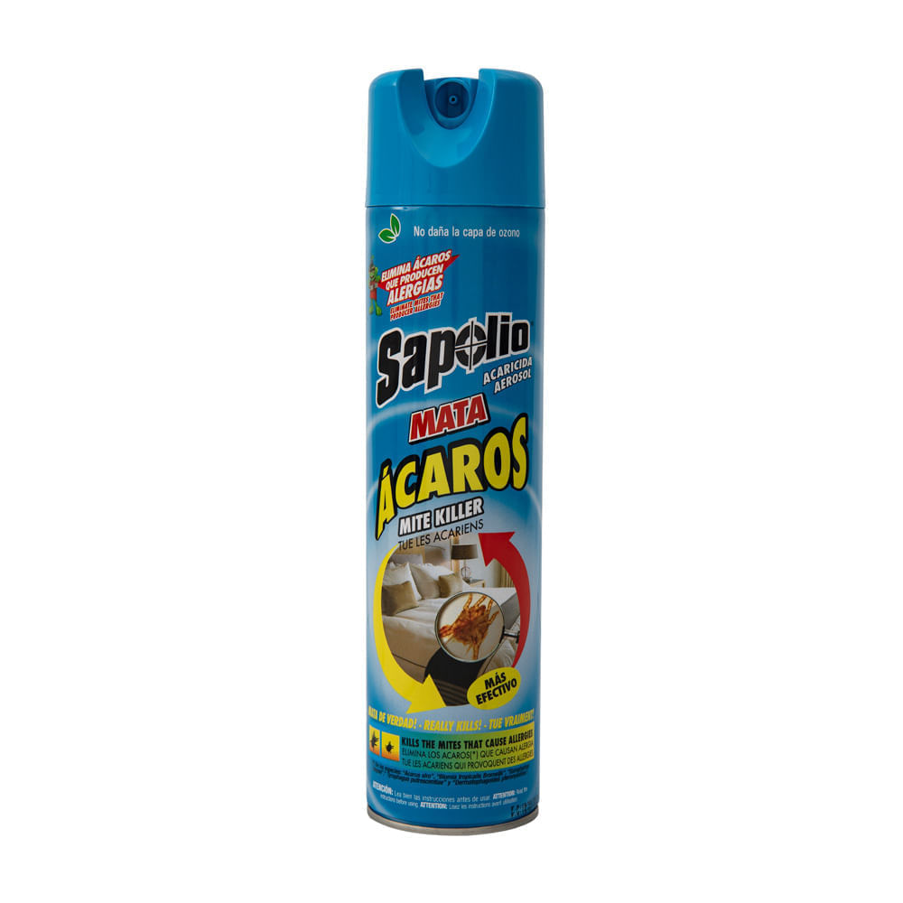 Insecticida Spray Mata Ácaros Sapolio 360ml Insecticida Spray Mata Ácaros Sapolio 360ml
