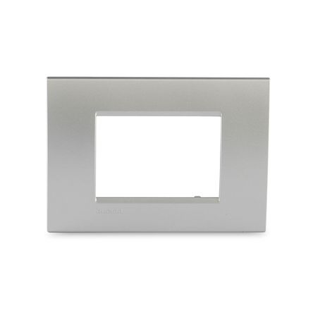 Placa 3M Rectangular Tech Living Light Bticino Placa 3M Rectangular Tech Living Light Bticino