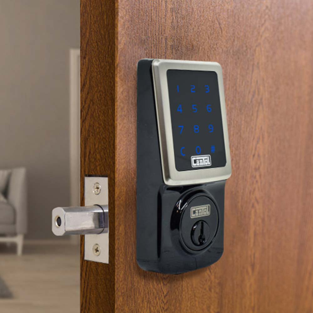 Cerrojo Digital Cantol Modelo 14 Negro de Zamak Cerrojo Digital Cantol Modelo 14 Negro de Zamak