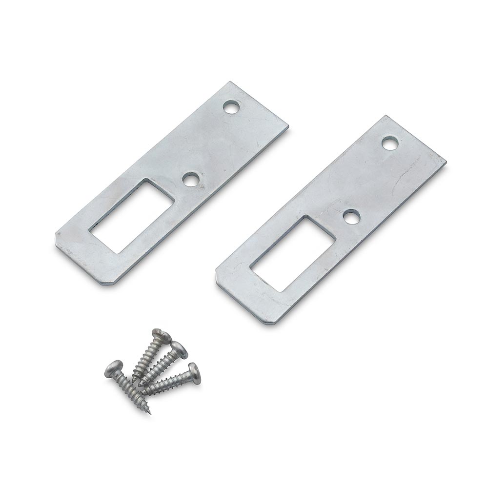 Colgador de Acero Global Trader Modelo Rectangular 2 1/2' Brillante Plata