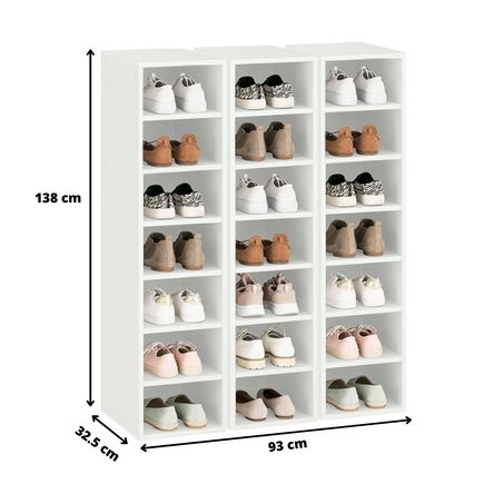 Estante para Zapatos Organizador Rack Zapatera 4Pisos - Promart