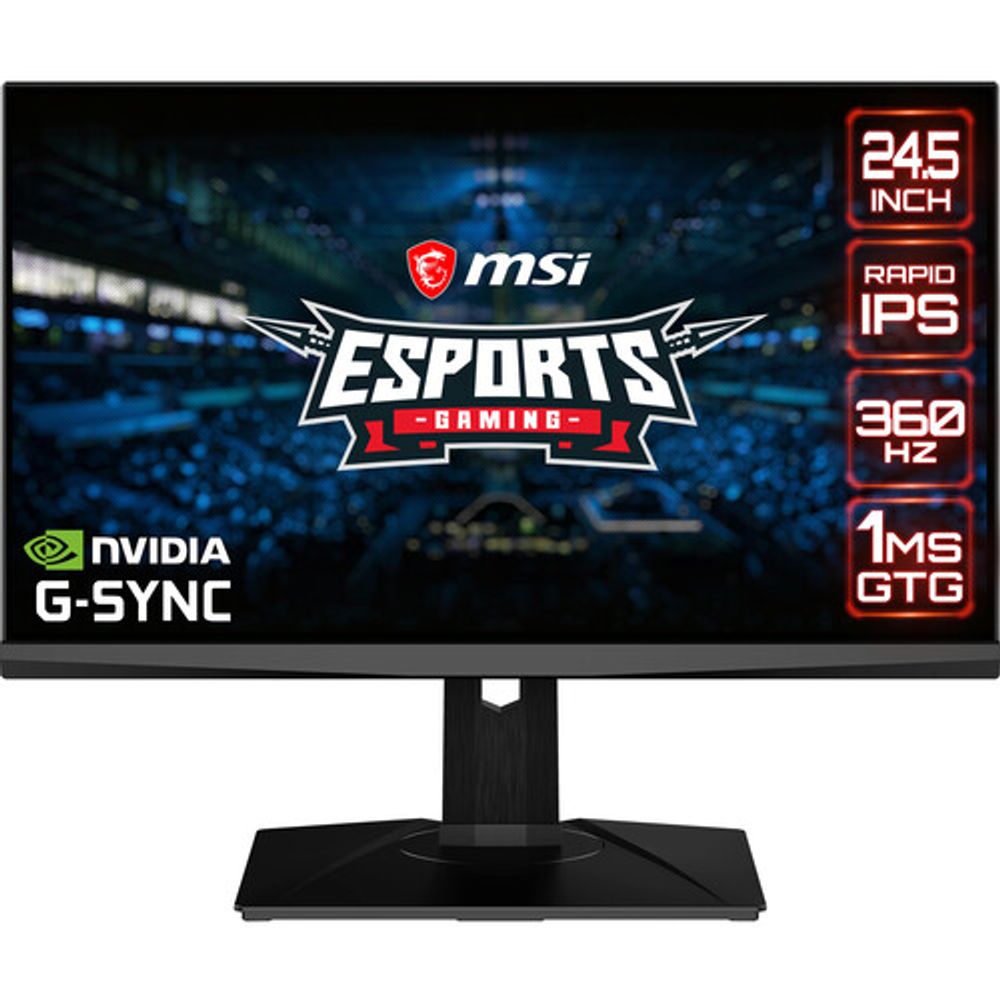 MSI Oculux NXG253R 24.5 16: 9 G-Sync 360 Hz HDR IPS Gaming Monitor -  Promart