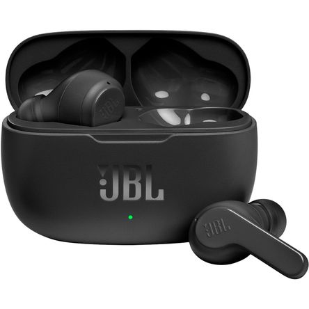 JBL Vibe 200TWS Audífonos internos inalámbricos verdaderos (negro)