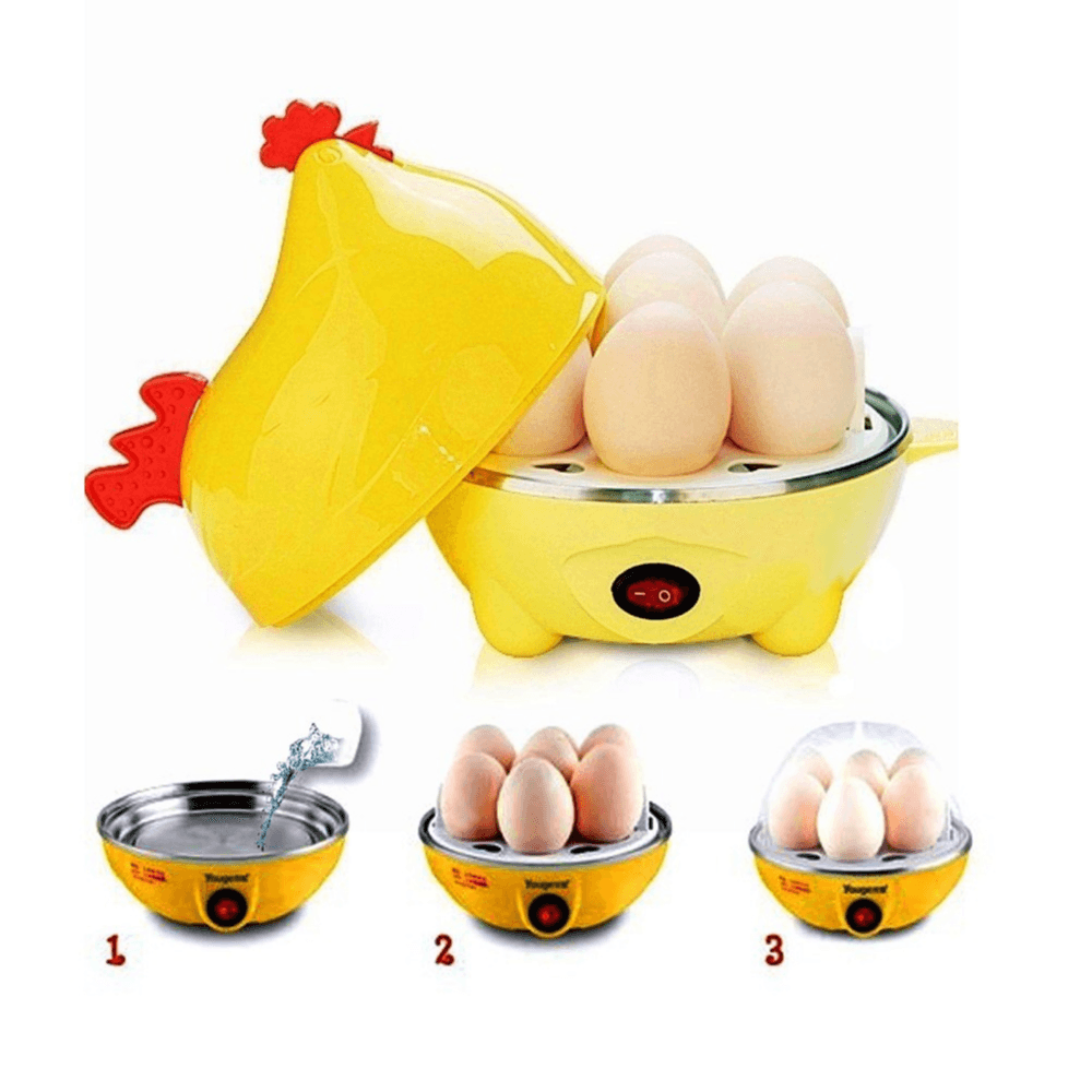 Electrico Hervidor Amarillo para Cocinar Huevos - Promart