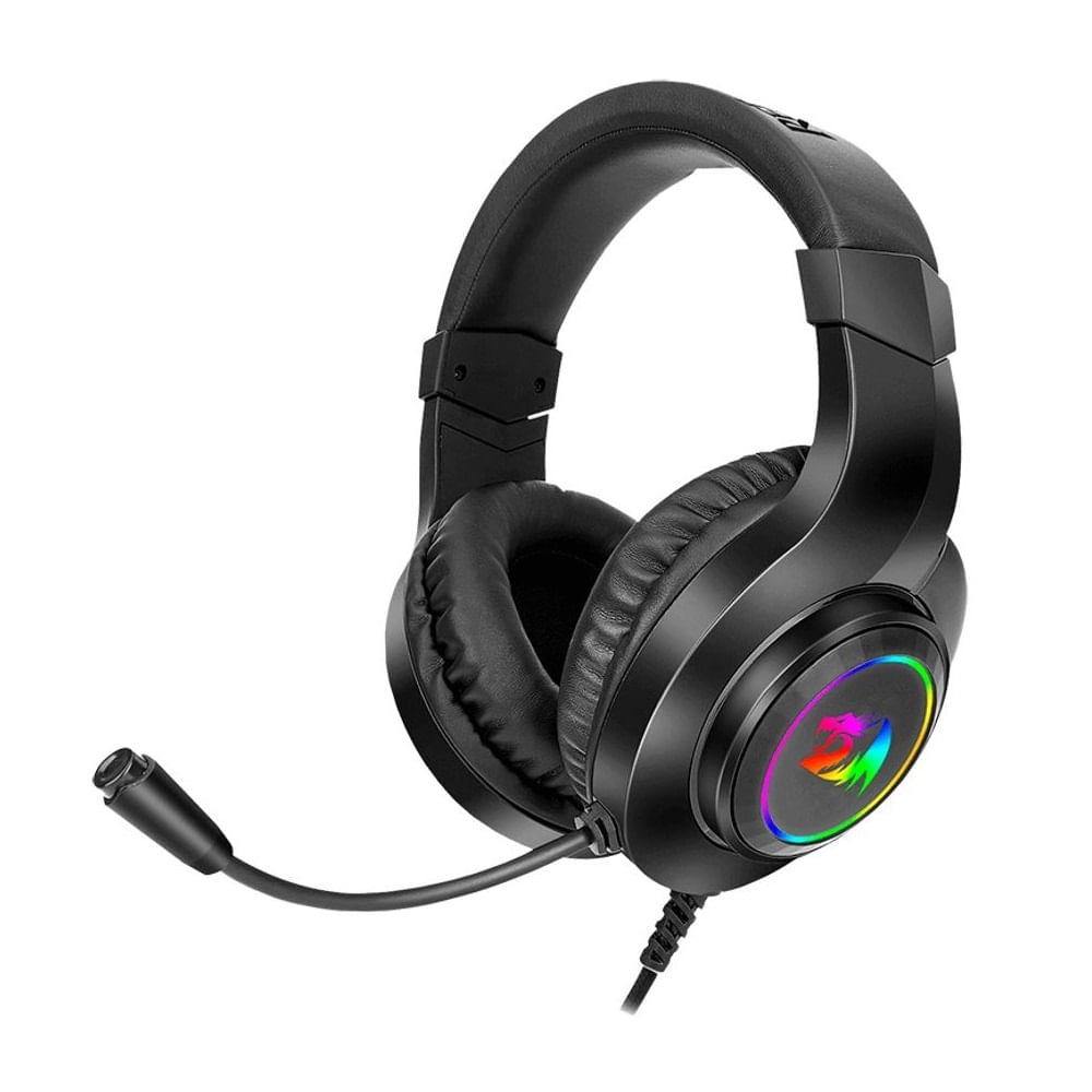Audífono Redragon Hylas H260 RGB Multiplataforma - Negro