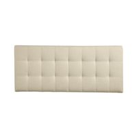Cabecera Lily Mavisac Plaza Y Media Color Marfil - Ultra Cuero