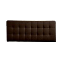 Cabecera Lily Mavisac Dos Plazas Color Chocolate - Tela