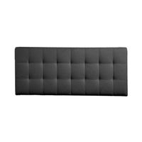 Cabecera Lily Mavisac Plaza King Color Gris - Tela