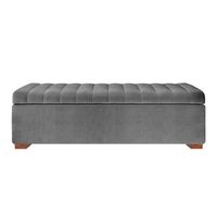 Baul Lirio Mavisac Estandar Color Gris - Tela