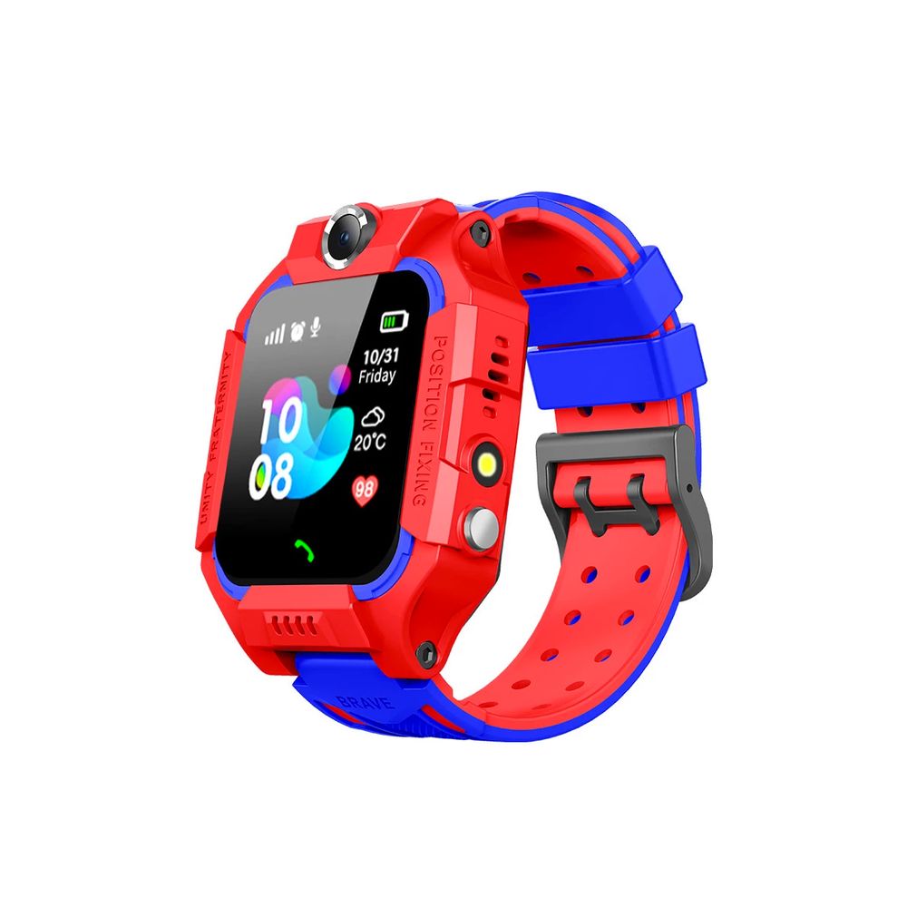 Smartwatch Kids Niños LBS Tracker SOS Cámara Morado GENERICO