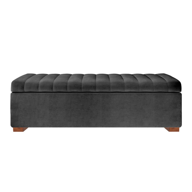 Baul Lirio Mavisac Estandar Color Negro - Tela