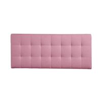 Cabecera Lily Mavisac Plaza Y Media Color Rosado - Tela