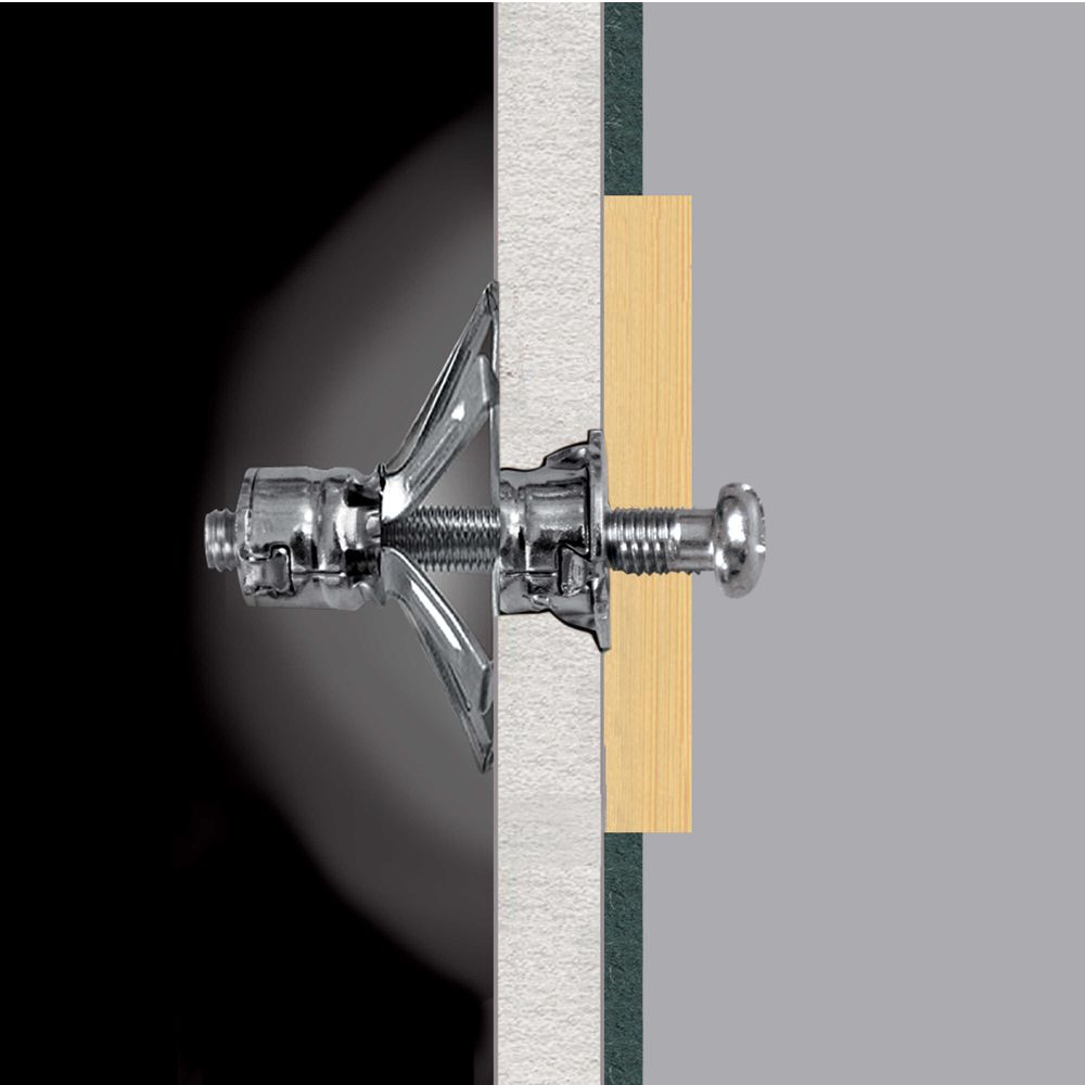 Molly M16104-xj - Tacos De Pared (5 Unidades, Metal, Diámetro