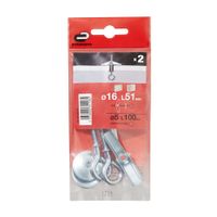 Armella 16x51mm x 2 unidades Stander Standers