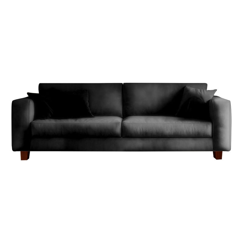 Sofa Harper Mavisac Color Negro - Ultra Cuero