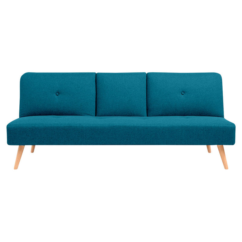 Sofa Monty Mavisac Color Acero - Tela