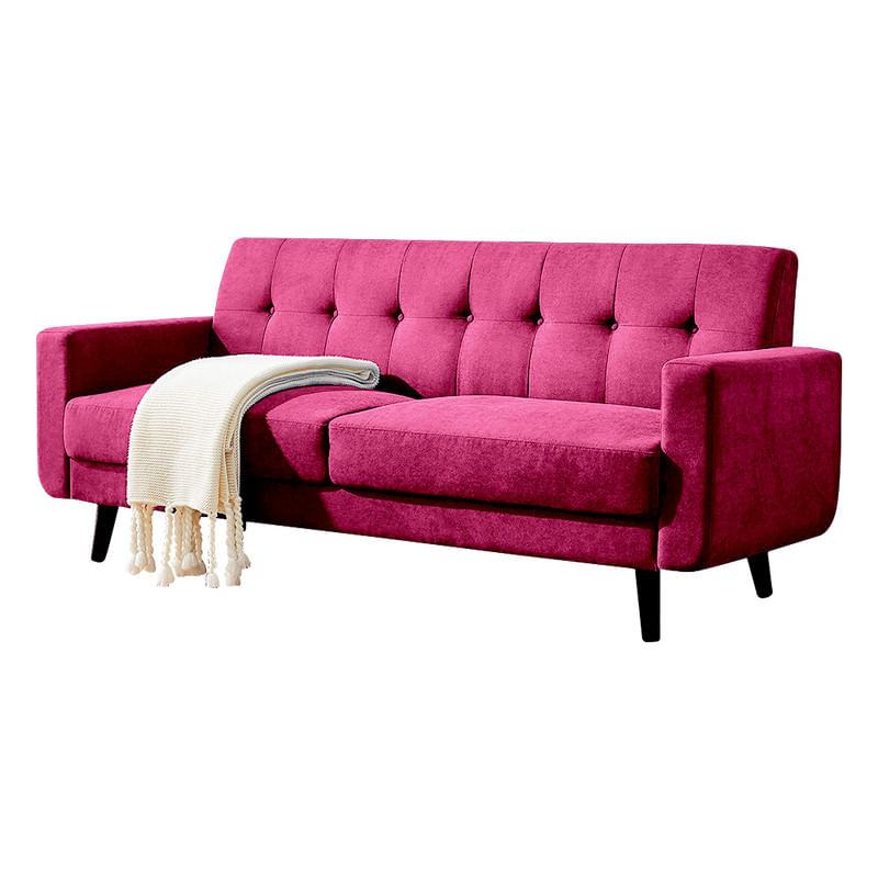 Sofa Tronte Mavisac Color Acero - Tela