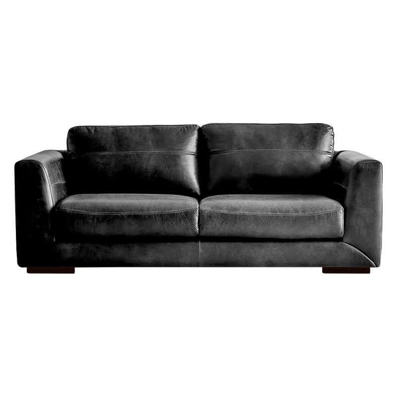 Sofa Indra Mavisac Color Plomo - Ultra Cuero