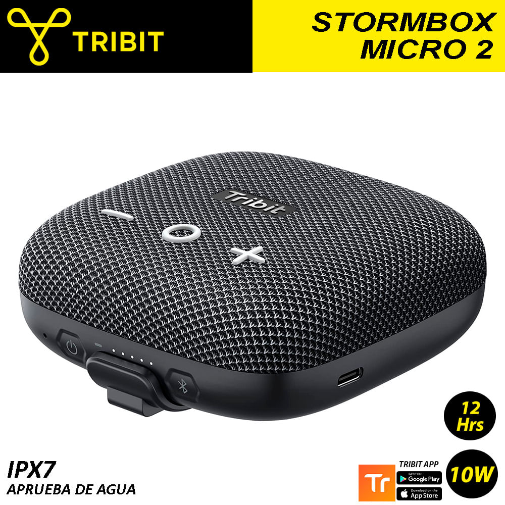 Tribit StormBox Micro2  - Altavoz Bluetooth