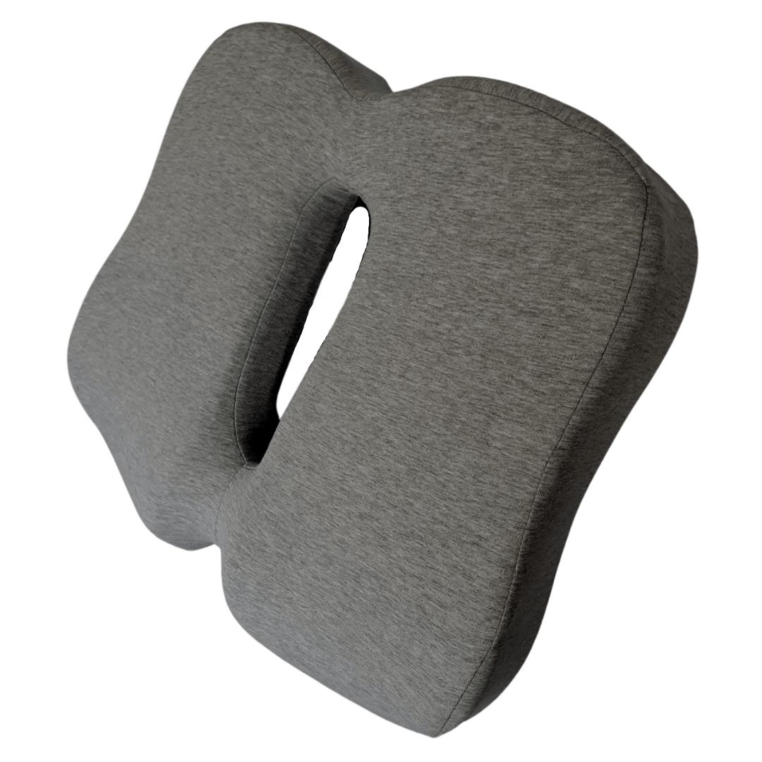 Cojín Delux Ergonomico Ortopedico Checa Goods Bravo S10 Gris Oscuro