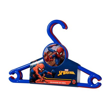 enchufe Peladura No pretencioso Colgador con diseño Juego x 3 Spiderman - Promart