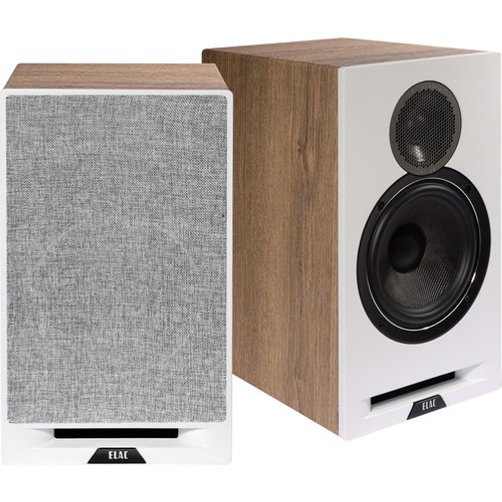 ELAC Debut 3.0 DB63-BK - Altavoces Para Estantería, Color Negro Ceniza